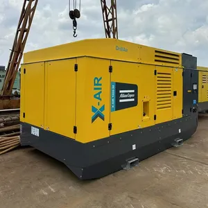 Atlas Copco X-Air 1300-35 High-Pressure Diesel Lubricated Air Cooled Bearing Screw Engine Large Air Compressor for Water Well