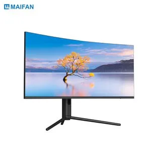 Customized 34 Inch Curved IPS Screen for Gamer All in One Computer