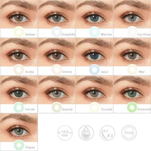 Контактные линзы Beautylens Супер Натуральный Цвет Мягкие Цветные Контактные Линзы