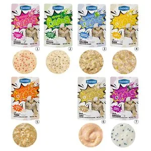 Flavors Are Available Popping Beads Pet Snack Pouch 70g*12 for Adult Cat
