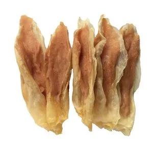 Rabbit Ears Wrapped with Chicken Pet Treats Natural Dog Chews Snacks