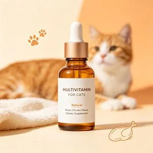 OEM Factory Wholesale Multi Vitamin Drops for Cats Daily Nutrition Support