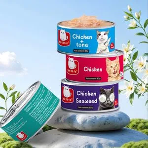 Crunchy Tuna Delight for Cats - Gourmet Canned Pet Snack