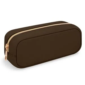 Large Capacity Zippered Pencil Case for School Supplies