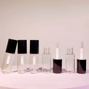 4ml Wholesale Custom Makeup Round Plastic Portable Liquid Eyeliner Lash Glue Mascara Tube Container Cosmetic