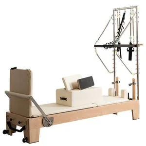 Factory Top Quality White Maple Wood Tower Pilates Reformer at Low Cost