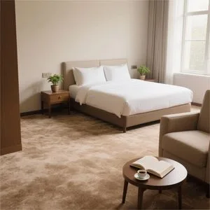 5 Star Hotel Room Wall to Wall Carpet Soft and Comfortable