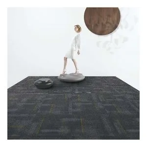Durable Eco-Friendly Stain-Resistant Learning Carpet Squares with PVC Backing