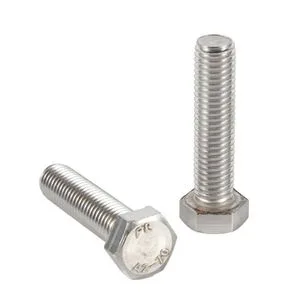 Moisture Resistant Custom Stainless-Steel Hex Head Bolt for Factory Equipment