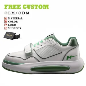 EVA Midsole Contrast Stitching All-Terrain Work Custom Chunky Sneakers with Good Service