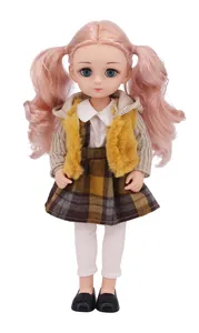 Factory Direct Supply High Quality14 Inch Vinyl Plastic Fashion Beautiful Girl Doll