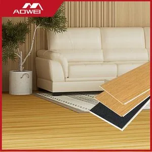Waterproof 8mm Wooden Laminate Bamboo Plastic Wood Spc Flooring for Home