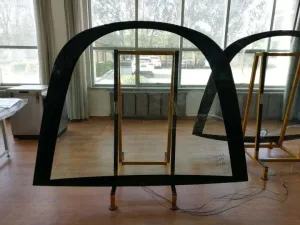 Railway Transit Locomotive Vehicles Windshield