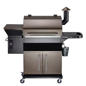 1060 Sq. in. Pellet Grill and Smoker with Cabinet Storage, Bronze