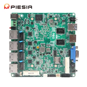 8th Gen Gemini Lake-R Celeron J4125 Industrial PC Motherboard 4 Ethernet Port DDR4 8GB 1*HD 1*VGA WiFi/3G/4G Pfsense Firewall Nano-Itx Motherboard