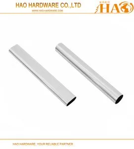 Wardrobe Tube Metal Closet Rod Oval Round Furniture Tubes