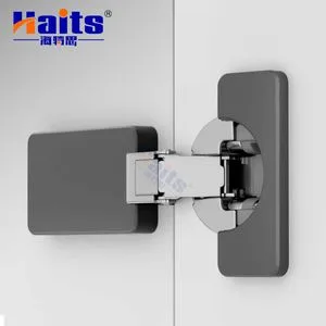 3D Small Angle Soft Closing Hinges Two Way Concealed Cabinet Hinge Black