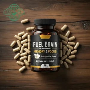 Капсулы Fuel Brain поддерживают память, концентрацию и ежедневные когнитивные функции, диетическая добавка