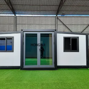 20FT Double Wing Expandable Container House Prefabricated Modular Home Container Home