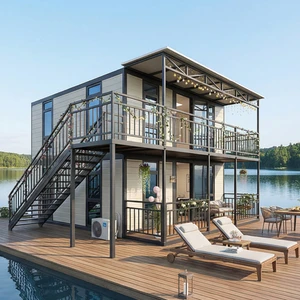 Customized Factory Hot Sale Luxury Container House Home Prefabricated Modular Mobile Tiny Container Prefab Home