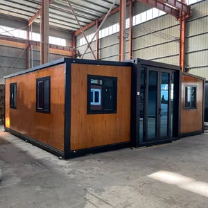 High Quality 20/40 FT Prefab Portable Container Fold out House Expandable Container Home Mobile Home Modular House Tiny Home Foldable House Mini Modular Homes