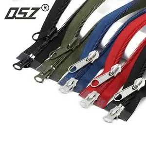 Durable Nylon Close End Zipper with Two-Slider Design