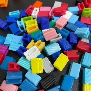 Custom Colorful Round Shape PE Polyethylene Multi-Color Waterproof Plastic Slider Slide for Food Storage Slider Bag
