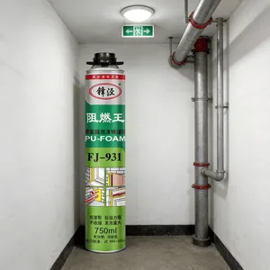 B2 Class Fire Resistant Efficiency Polyurethane Foam Sealant for Building Insulation