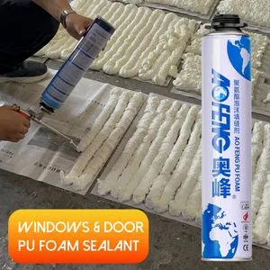China Manufacturers Waterproof Windows and Doors Frame Aerosol Canned Polyurethane Construction Spray Expanding PU Foam Sealant