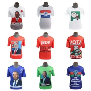 Wholesale Cheap Custom Printing Logo Unisex Promotion Event Vote Parade Election T-Shirt Tshirt