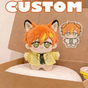 Custom Stuffed Animals Plush Toy Custom Plushie Promotional Soft Animal Toy Kids Make Own Design Custom Corporate Mascot