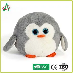 Plush Animal Toy Custom Round Shape Toy Plush Cartoon Doll for Kids