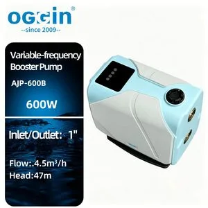Oggin Ajp 600b 3/4HP Smart Constant Pressure Whole House Inverter Booster Pump