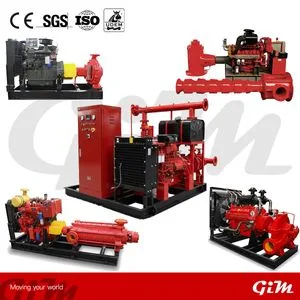 500gpm 8bar Emergency High Pressure Diesel Engine Fire Pump, Fire Fighting Pump