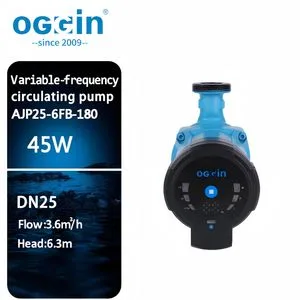 Oggin 6m 58L/Min 45W Variable Speed Adjustable Permanent Magnet Circulation Pump