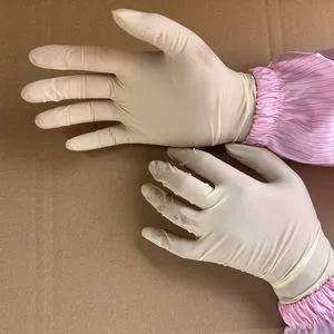 No-Amino Tensile Strength Silicon-Free 12 PVC Gloves Using in Sanitary Inspection