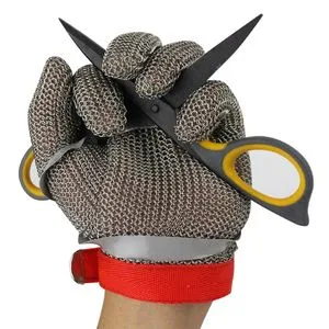 20+ Years Butcher Stainless steel mesh chain cut proof Metal glove