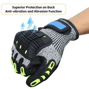 Premium Quality Anti Smashing Anti Impact Gloves for Chemical Industry
