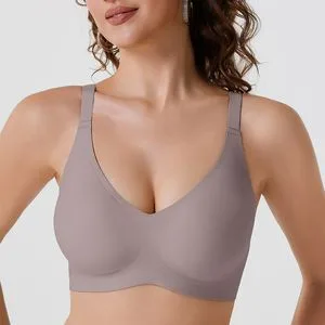 Amazon Popular ODM/OEM Push up Full Cup Wireless Supportive Comfortable Bonding Padded Sexy Seamless Sports Underwear Bra with Customization for Women & Lady