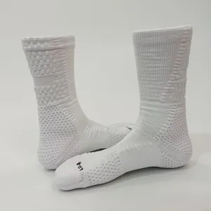 Wholesale Athletic Terry Thick Running Crew Men Basketball Maga Brand Sport Socks