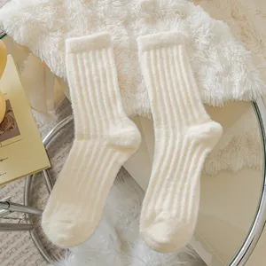 Cozy High-Quality Winter Socks Crafted From Velvet Material