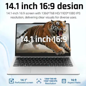 14.1" N5095 Customized Webcam Privacy Cover Anti Theft Slot portable Business Laptop