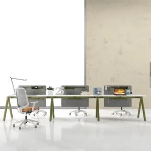 Top Fashion Table Design System Station Staff Open Work Space Office Desk