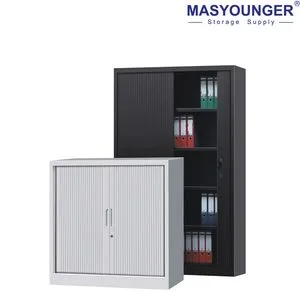 Steel Office Furniture Roller Shutter Door Filing Metal Cupboard Tambour Door