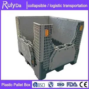 Recyclable Water Meter Glove Collapsible Honeycomb Coaming Bulk Corrugated Food Storage Crate Fruit Refrigerator Organizer Shipping Plastic Folding Pallet Box