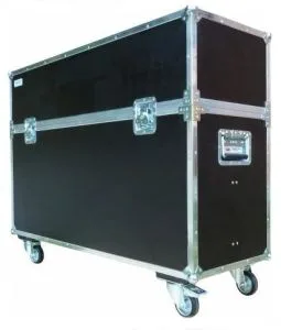 Adjustable Aluminum Profile Custom LED Screen 55'' TV Flight Case