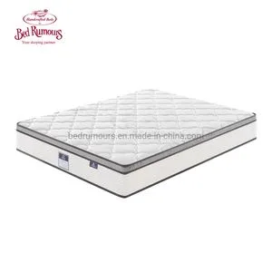 China Wholesale Home Furniture Memory Foam Mattress Box Mattress Compressed Spring Foam Mattress Orthopedic Mattress Into a Carton