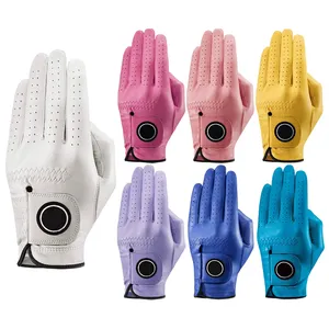 Bulk Custom Cabretta Leather Golf Gloves for Daily Practice