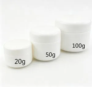 30g 50g Empty Cosmetic Can Packaging Pet Plastic Paste Door-to-Door