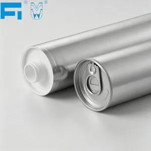Chemical Resistant 300ml Industry Aluminum Plastic Caulking Cartridge for Sealant and Adhesive Packaging